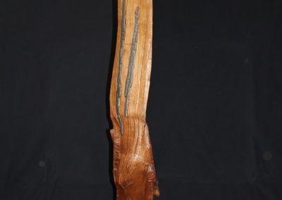 4.2.12a - Kirsche mit Fuß und Zinngus - H 110 cm - B 25 cm