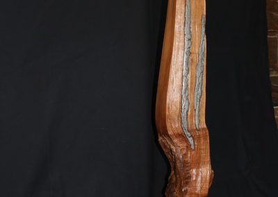 4.2.12b - Kirsche mit Fuß und Zinngus - H 110 cm - B 25 cm